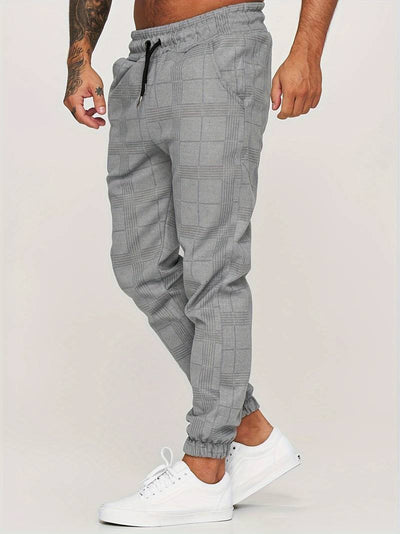 Lidio | Checkered Sweatpants for Men