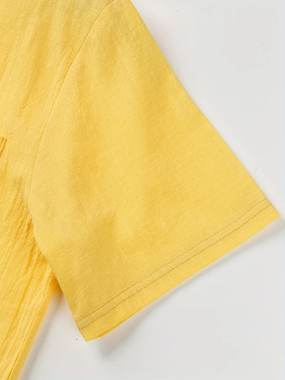 Nigel | Casual short-sleeved button-down shirt