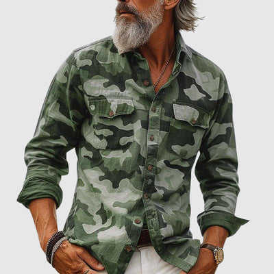 Amparo® | Charles Harrington Nomad Camouflage Shirt