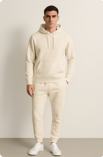 Zian | Comfortable hoodie and sweatpants set