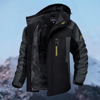 Chano | High-quality water-repellent winter jacket with hood