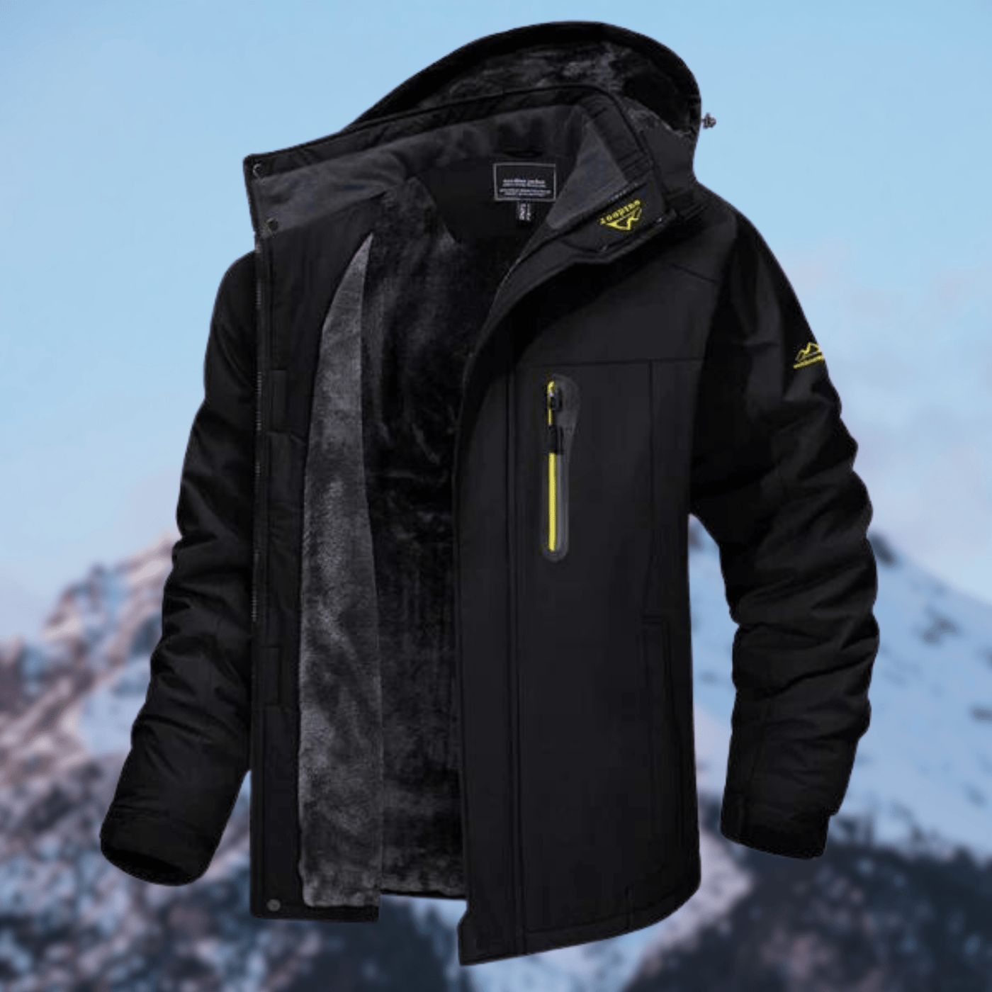 Chano | High-quality water-repellent winter jacket with hood