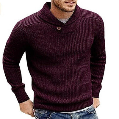Malik | Timeless fine knit sweater for the office
