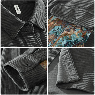Reggie® | Comfortable Shirt With Patchwork Design