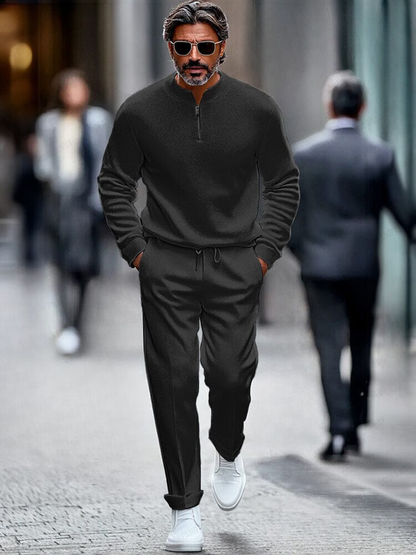 Niall® | Quarter Zip Tracksuit Set
