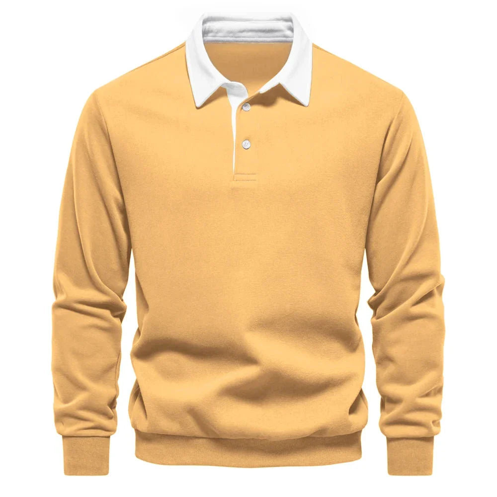 Hortensio® | Polo Neck Light Sweatshirt