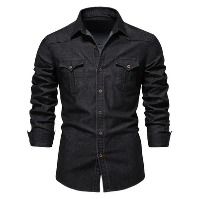 Lindsay® | Cotton Denim Shirt