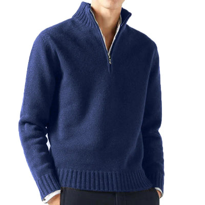 Ludovico® | Quarter Zip Turtleneck Sweater