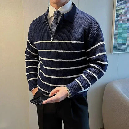 Jared® | Striped Polo Sweater
