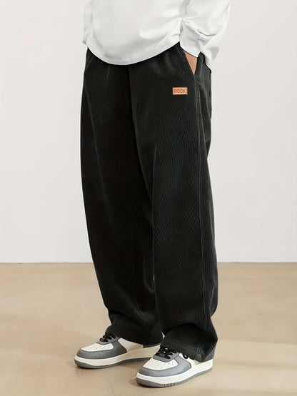 Néstor® | The Trendy Baggy Corduroy Pants