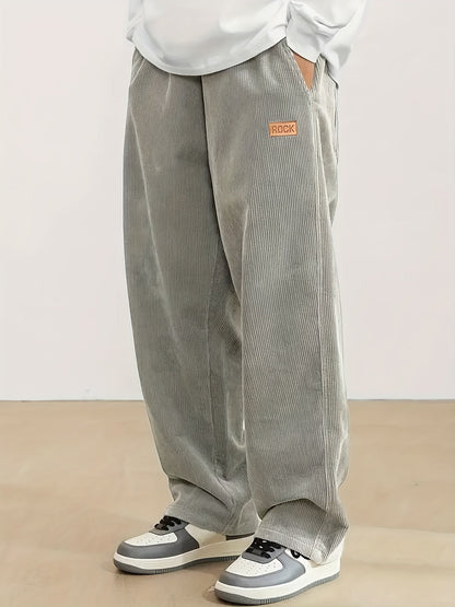 Néstor® | The Trendy Baggy Corduroy Pants