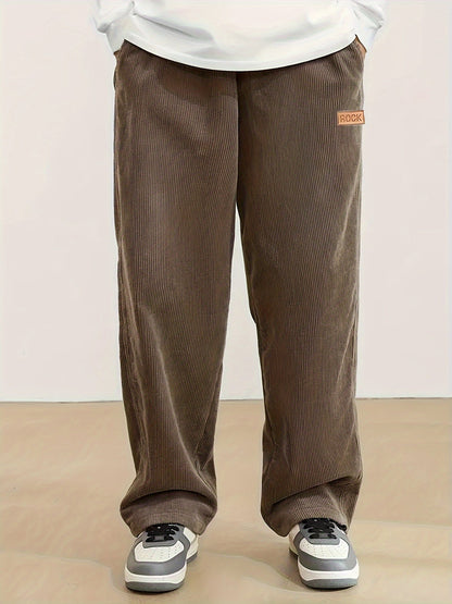 Néstor® | The Trendy Baggy Corduroy Pants