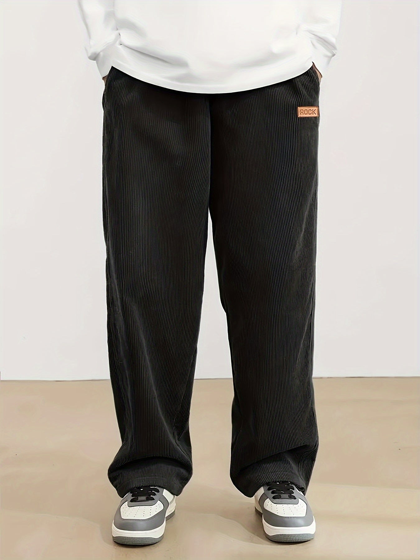 Néstor® | The Trendy Baggy Corduroy Pants
