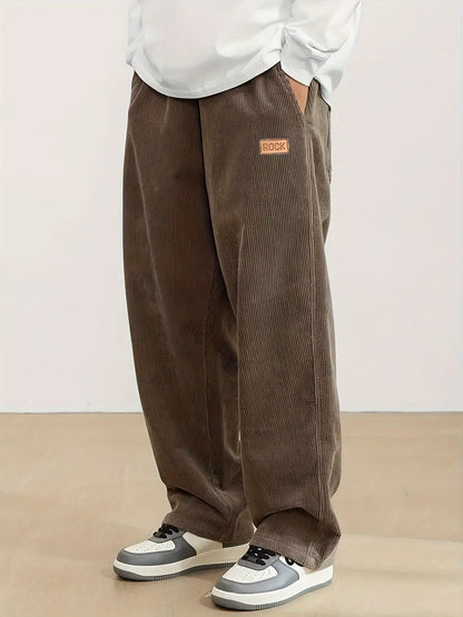 Néstor® | The Trendy Baggy Corduroy Pants
