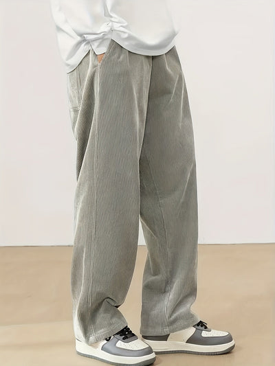 Néstor® | The Trendy Baggy Corduroy Pants