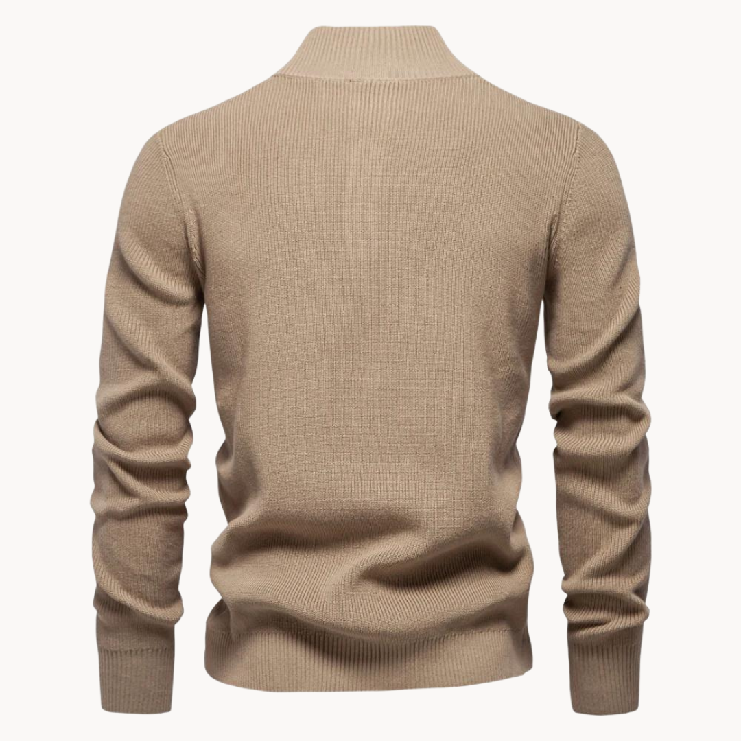 Pedro Armengol® | Button Mockneck Sweater