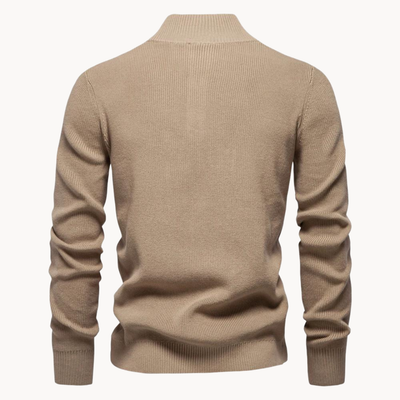 Pedro Armengol® | Button Mockneck Sweater