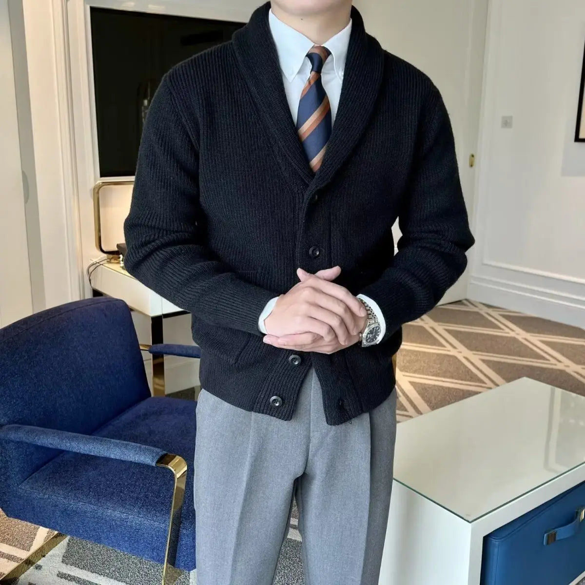 Jeremías® | Shawl Collar Cardigan