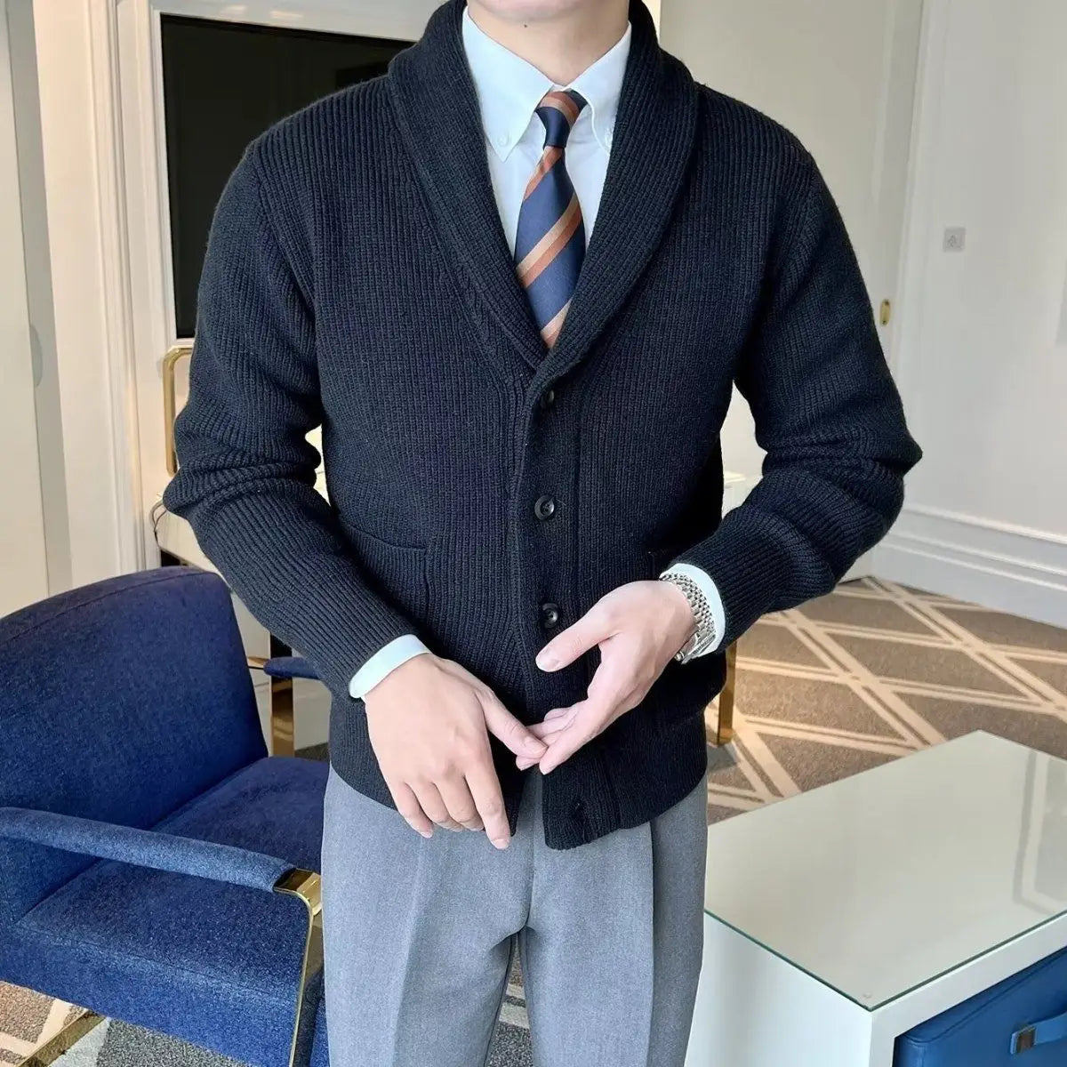 Jeremías® | Shawl Collar Cardigan