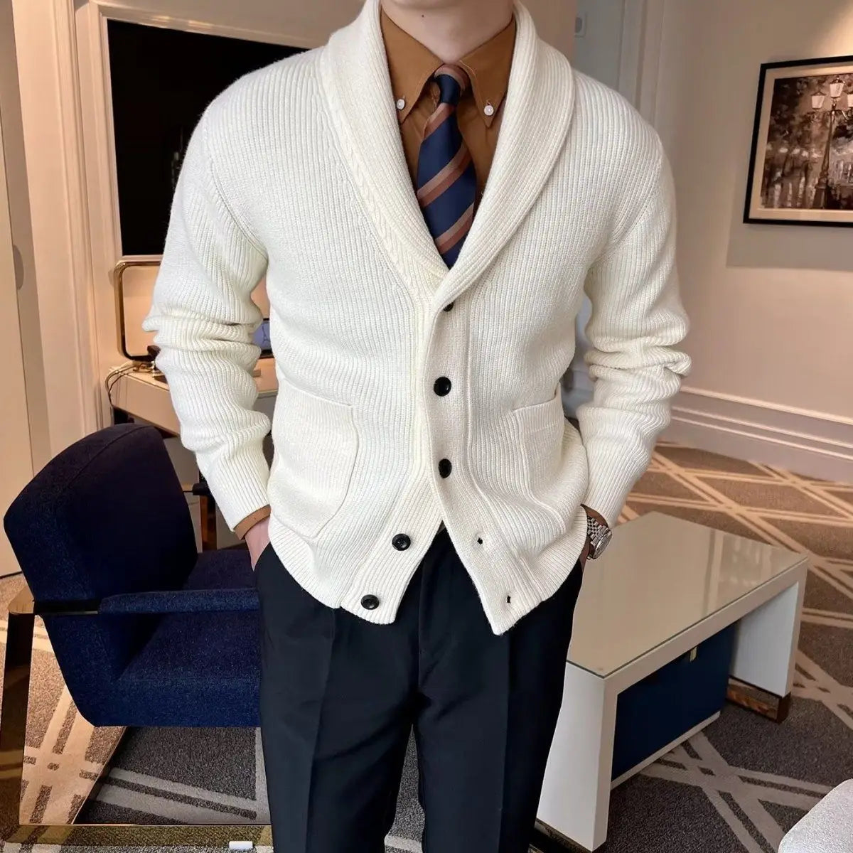 Jeremías® | Shawl Collar Cardigan