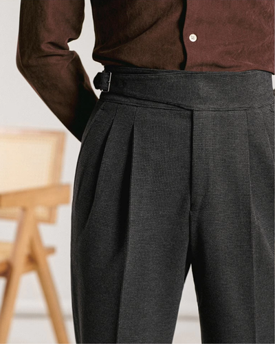 Leuan® | Pleated Trousers