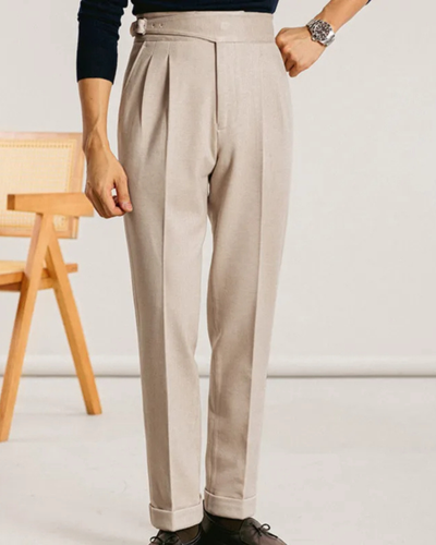 Leuan® | Pleated Trousers