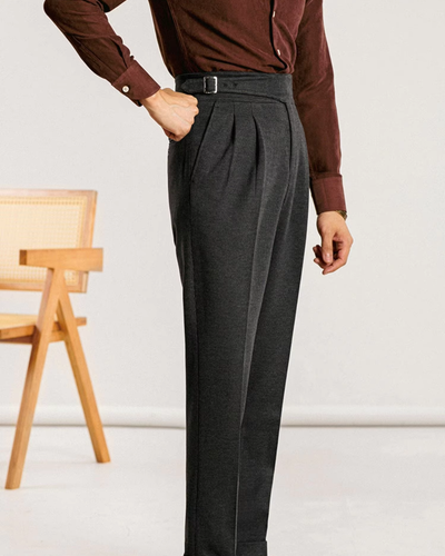 Leuan® | Pleated Trousers
