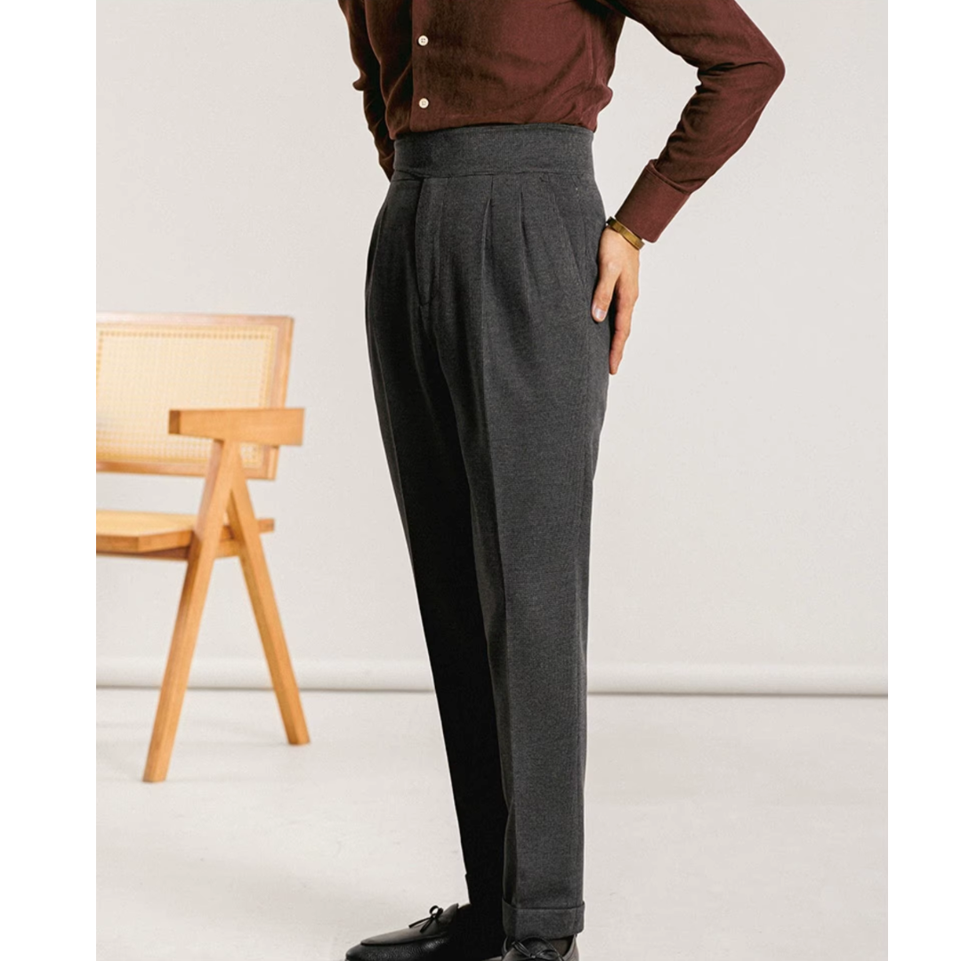 Leuan® | Pleated Trousers
