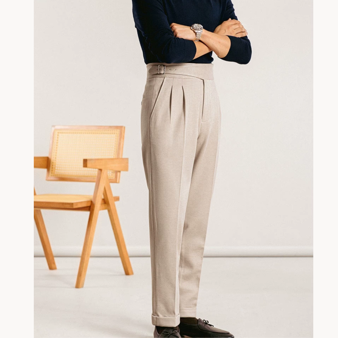 Leuan® | Pleated Trousers