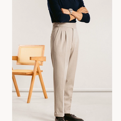 Leuan® | Pleated Trousers