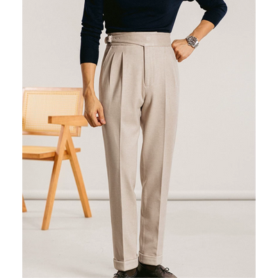 Leuan® | Pleated Trousers