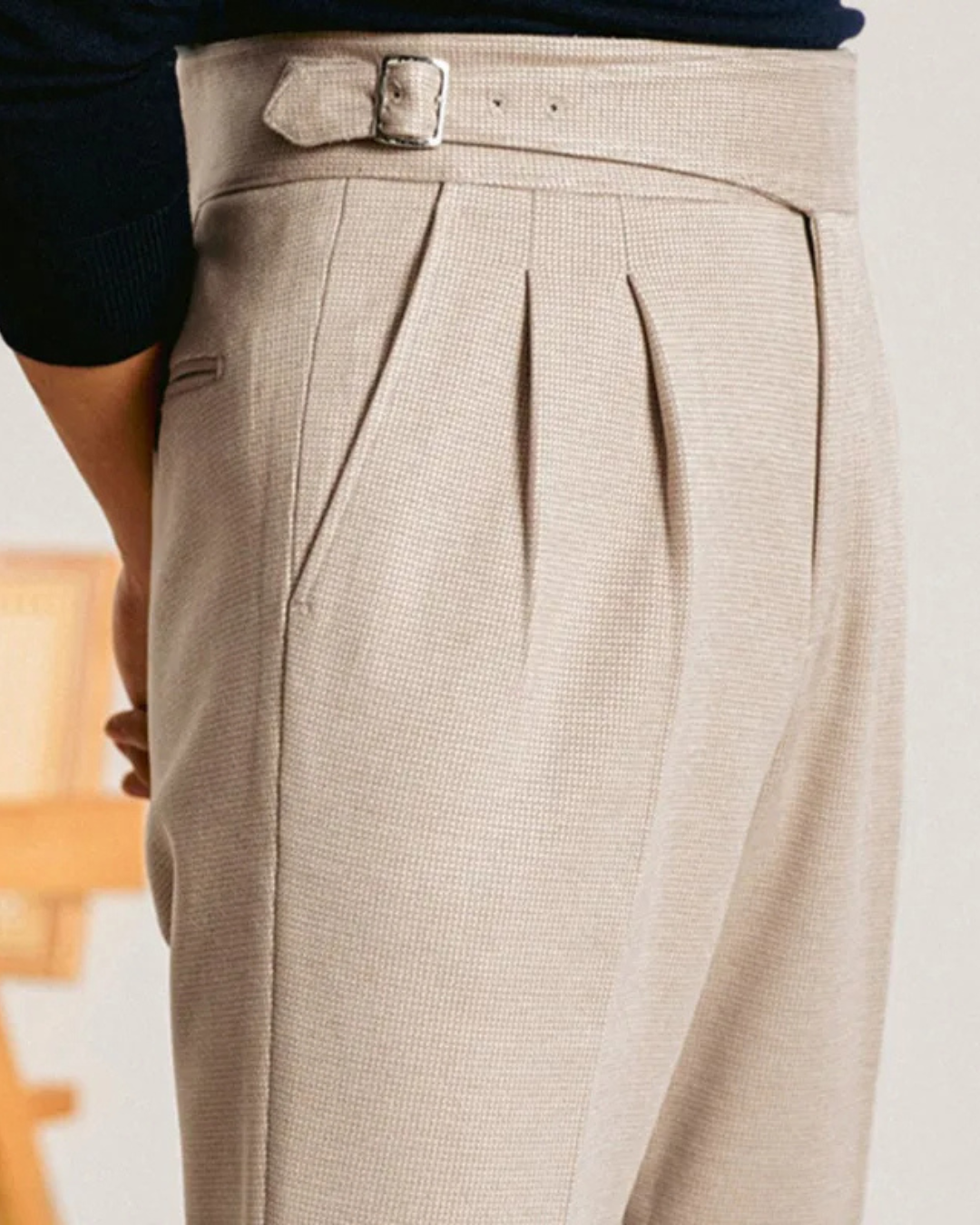 Leuan® | Pleated Trousers