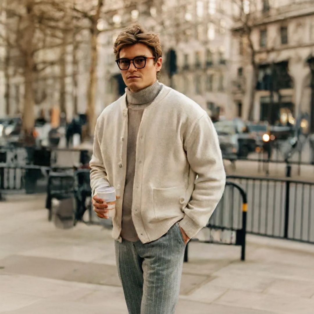 Kamran® | Modern Button-Up Cardigan