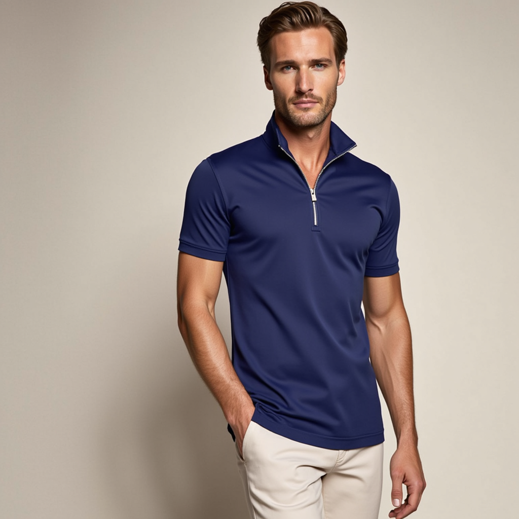 Leopoldo® | Zip Polo Shirt