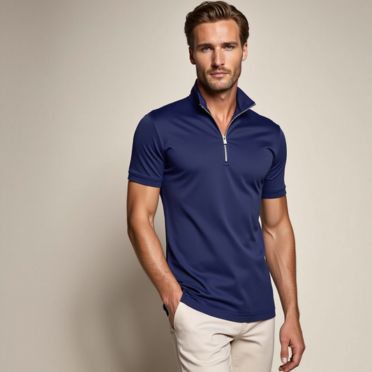Leopoldo® | Zip Polo Shirt