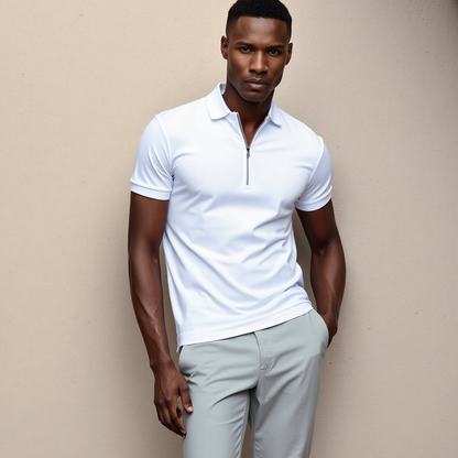 Leopoldo® | Zip Polo Shirt
