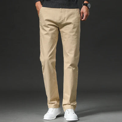 Laurent® | Straight Fit Cotton Stretch Chino