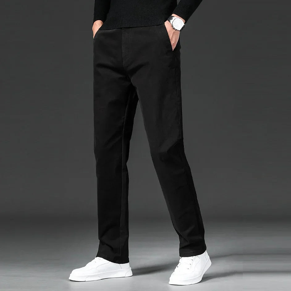 Laurent® | Straight Fit Cotton Stretch Chino