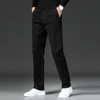 Laurent® | Straight Fit Cotton Stretch Chino