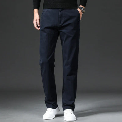 Laurent® | Straight Fit Cotton Stretch Chino