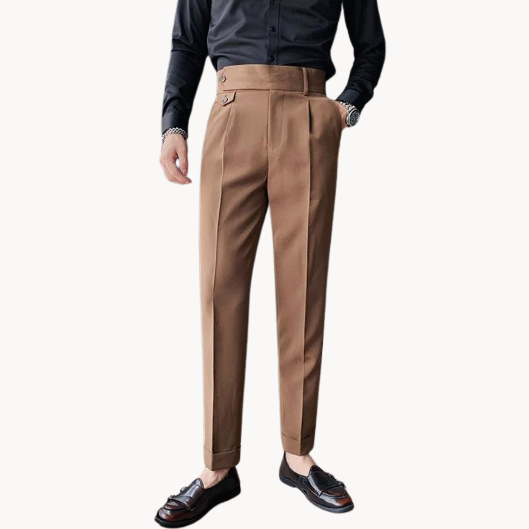 Leonardo® | Vintage Pleated Trousers
