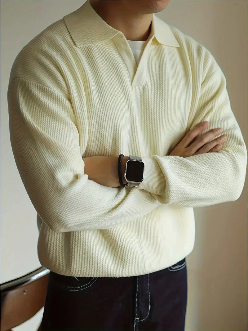 Lázaro® | Casual Knit Polo