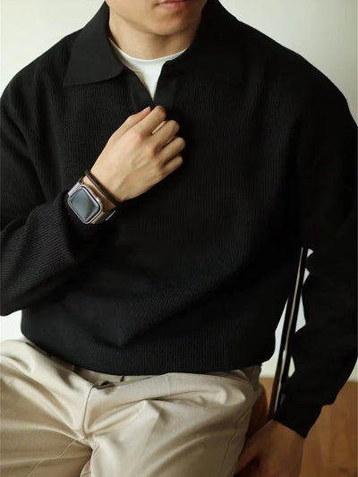 Lázaro® | Casual Knit Polo