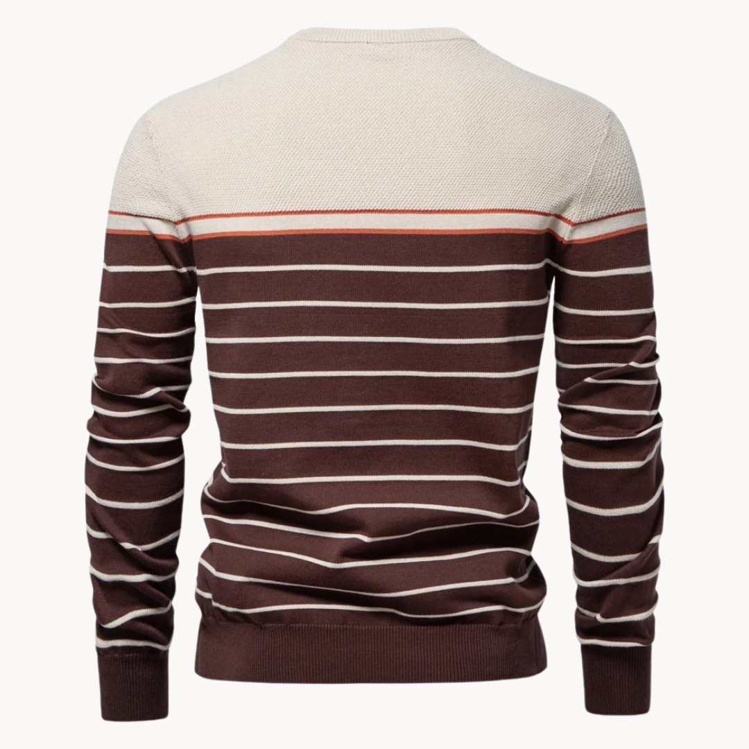 Lindel® | Striped Cotton Sweater