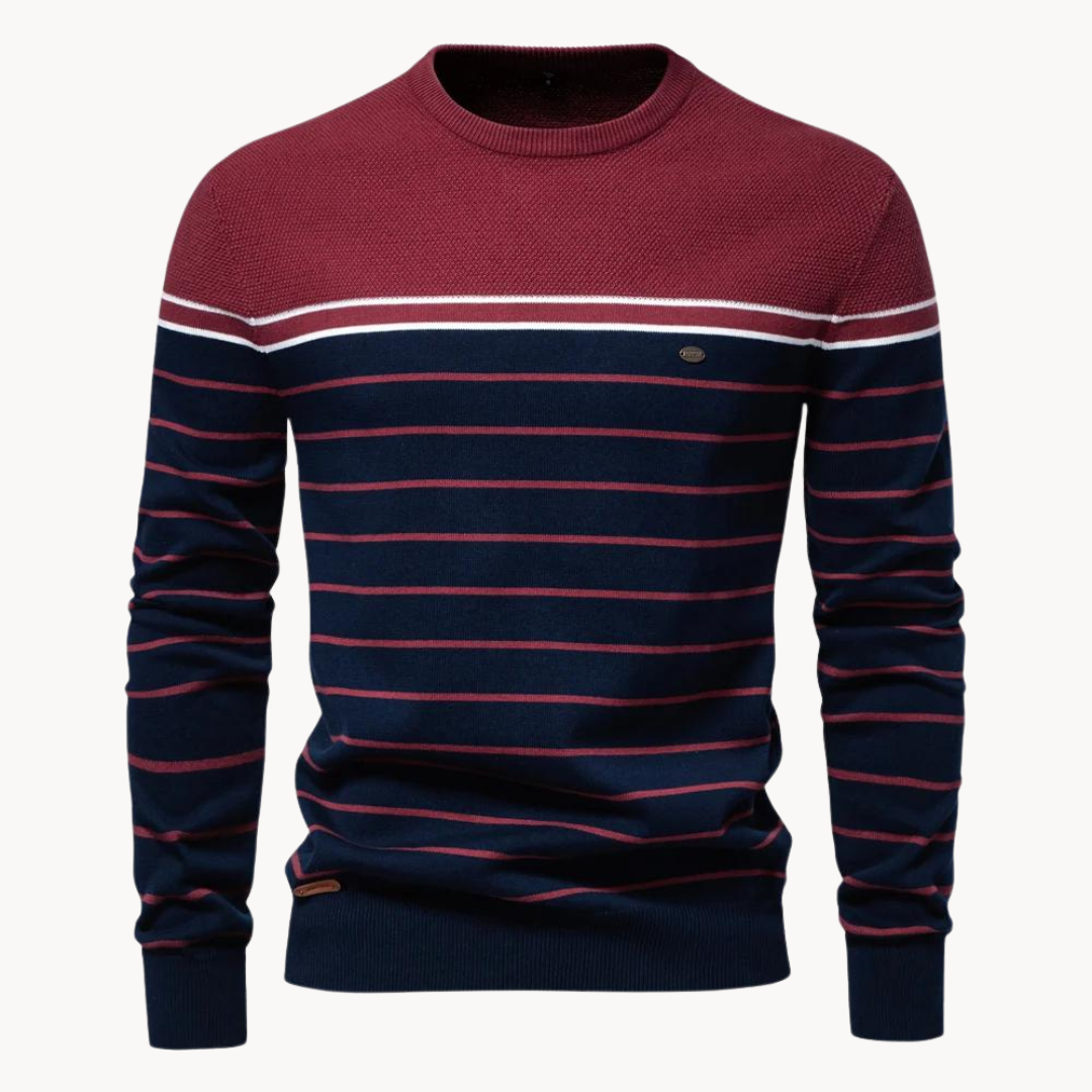 Lindel® | Striped Cotton Sweater