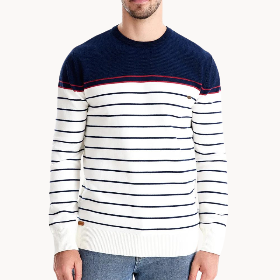 Lindel® | Striped Cotton Sweater