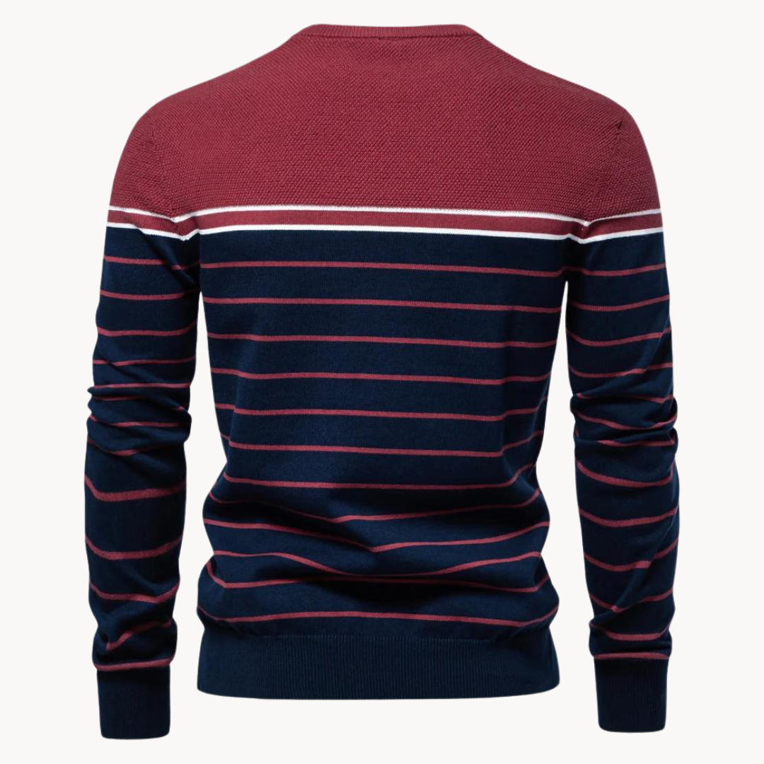 Lindel® | Striped Cotton Sweater