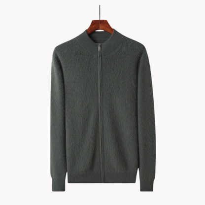 Patricio® | Wool Zip-Up Sweater