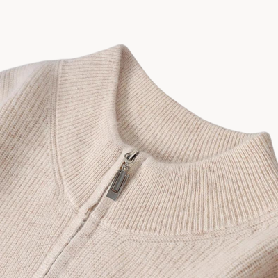 Patricio® | Wool Zip-Up Sweater
