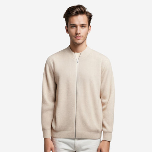 Patricio® | Wool Zip-Up Sweater